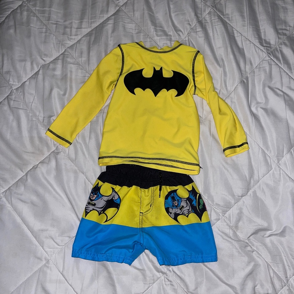 Boys Batman  swim suit 2T